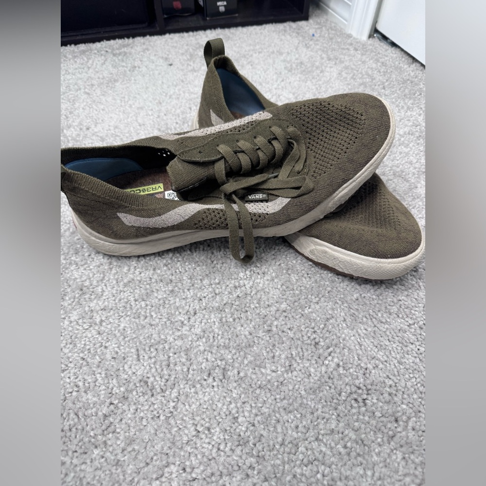 Vans Men's Olive Sneakers